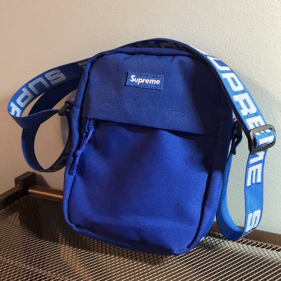 Supreme shoulder bag (SS18) Royal - Messenger Bags 